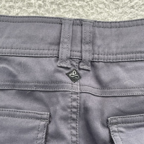 PrAna Hiking Pants Womens 6 Roll Up Performance Outdoor Hiking Workwear Gorpcore - Picture 12 of 14